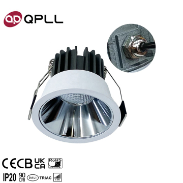 110 Volt Recessed Anti-glare LED Spotlight - High Quality Commercial Ceiling Waterproof Warm White Spot Light for Kitchen Cabinets