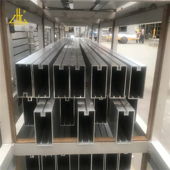 Extruded Slotted Aluminum Square and Rectangular Tube T Slot Profiles