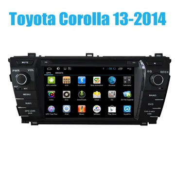 Quad Core Car Radio Dvd Navigation Toyota Prado 2014