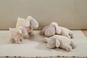 2015 Beige Stuffed Classic Sheep Toy for Kids