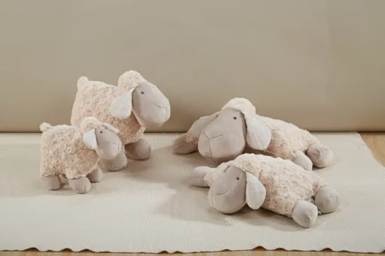 2015 Beige Stuffed Classic Sheep Toy for Kids