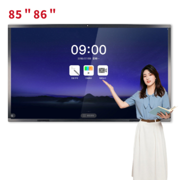 4K HD Interactive Smart Whiterboard LCD Sekolah Dewan untuk Pengajaran (75-110 inci)