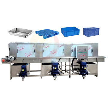 Air Wash and Drying Machine for Nursery Trays, Baskets, and Mushrooms
