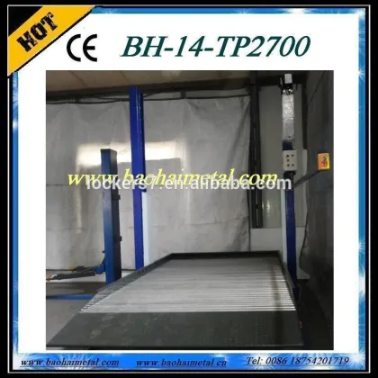 car park/two columns parking car equipment