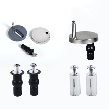 Toilet Cover Fittings Screws Toilet Lid Cover Connectors bolts accessories Toilet Seat Mounting Bathroom Hardware Bath Fixturers