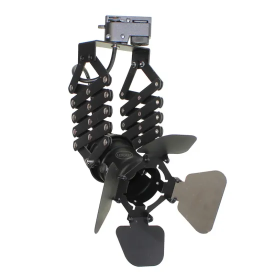 LEDEAST TGU42 GU10 Flexible Barn Door Track Light Fixture