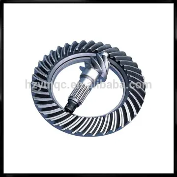 Spiral Bevel Gear For Engineering Machinery. Ratio:8/33.