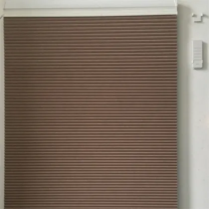 Cordless Motorization Honeycomb Cellular Blinds