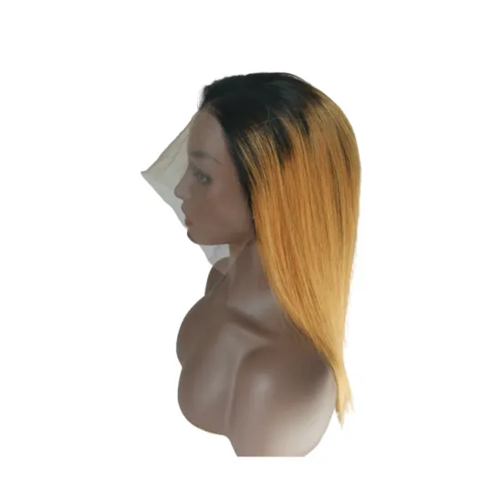Harmony Hd Full Lace Natural Human Hair headband wig ombre brown hair wig headband wigs for black women