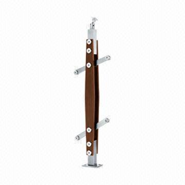 SS Handrail, Used in Stair or Corridor, with Glass