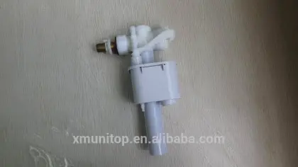 Toilet filling valves for cistern parts bottom entry
