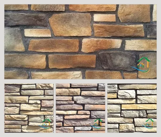 Eco-friendly indoor artificial wall stone
