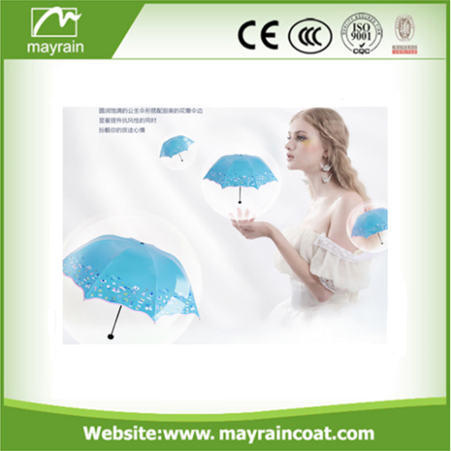 Rainbow Promotional OEM Logo Stamp Umbrella