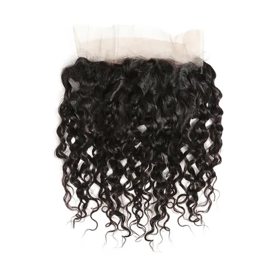 180% Heavy Density Brazilian Remy Human Hair Imporved Water Wave 360 Degree Lace Front