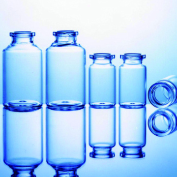 Low borosilicate glass injection bottle