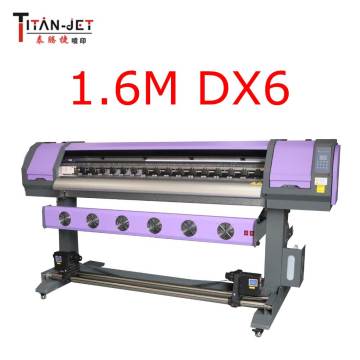 Titanjet 1.6m flex printing machine price in india With DX6