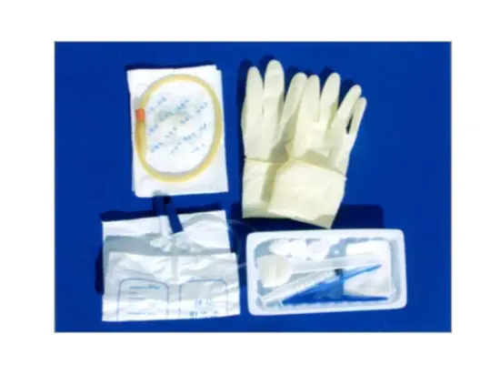 Disposable sterile catheterization kit