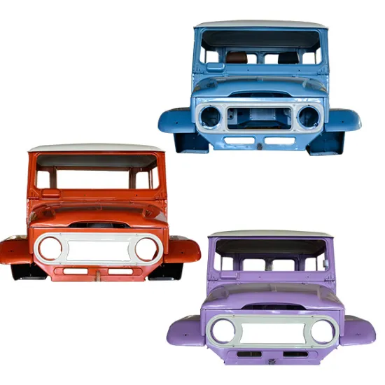 Classic Car Auto Parts: FJ40 Complete Bodykit & Front Steel Engine Hood for Sale