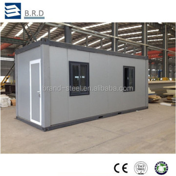 Certificated easy transportation customized self contained container house in factory