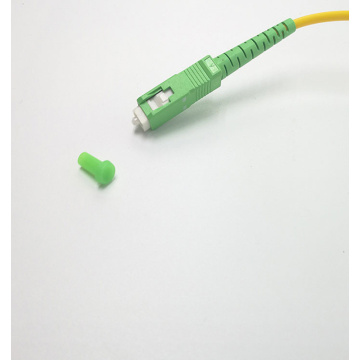 SC APC Simplex Pigtail Single Mode Fiber Pigtails