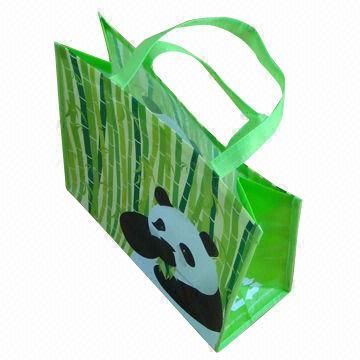 Laminated Nonwoven Shopping Bag, Suitable for Gift and Promotional PurposesNew