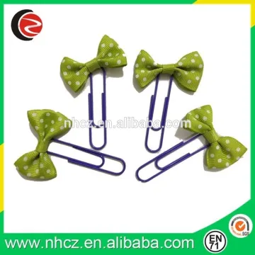 Green Bowknot Fabric Bookmark