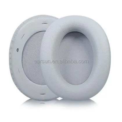 Protein Leather Replacement Ear Pads for Edifier Headphones - W800BT, K815, W808BT - Black