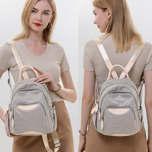 Nouveau sac à dos causal des femmes en nylon Deign Nylon
