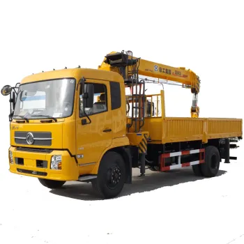 Factory Direct Dongfeng 4x2 5 Tons Truck Mounted Crane - High Quality