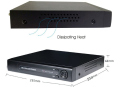 16chs H.265 + 6 In 1 Network AHD DVR