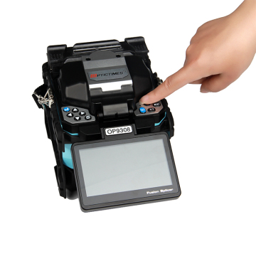 Low Price FTTH Mini Fiber Optic Fusion Splicer with Cleaver