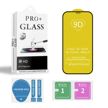 iPhone Tempered Galss Screen Film With Packaging