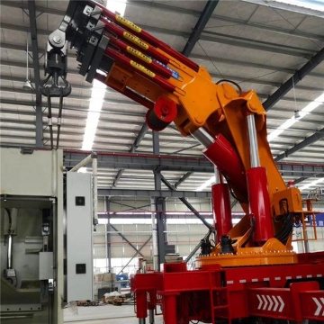 Fabrik Multifunktionales Faltarm -LKW -montiertes Teleskop -Knöchel -Boom Kran - 8t bis 30t