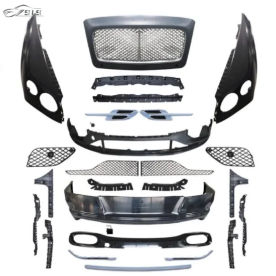 2012-2015 Continental GT Upgrade 2018 Body Kit - Bumper, Fender, Grille, OEM