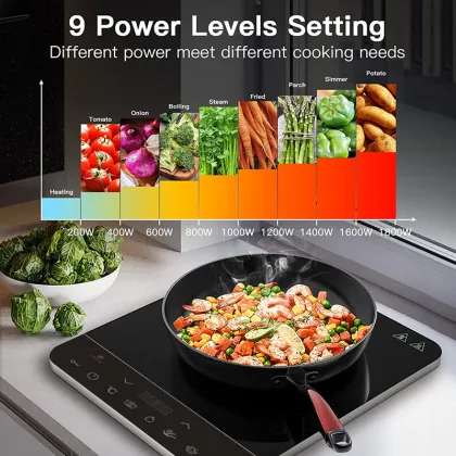 Hot Sale 2200W 110V/220V Portable Single Induction Cooker - Smart Induction Infrared Cooker Manufacturer