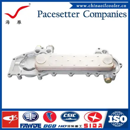 Zero defects greddy oil cooler for auto parts