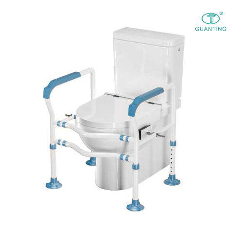 Pasamanos de inodoro para personas mayores para un uso seguro en el baño