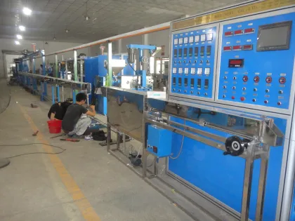 Cat7 Cat8 Physical Foaming Extrusion Machine for PE LAN Cable Production