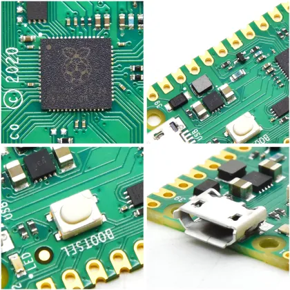 RP2040 Microcontroller Chip - Raspberry Pi Pico Development Board with Digital Ports