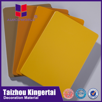 Alucoworld Standard Size 1220mm*2440mm diversified colors 4mm a2 acp