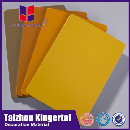 Alucoworld home feeling excellent design Nano material 3m aluminum composite panel