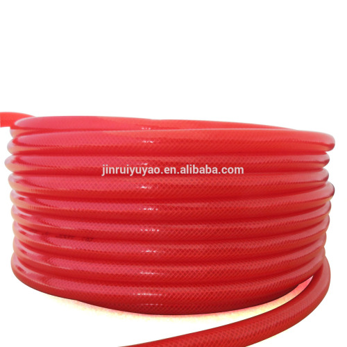 abrasion resistance pu reinforced hose yarn hose 1/4"(10mm*6.3mm) used for industry for pu tube