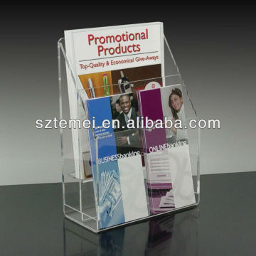 charming clear acrylic book holder