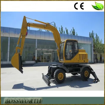 self moving mini excavator