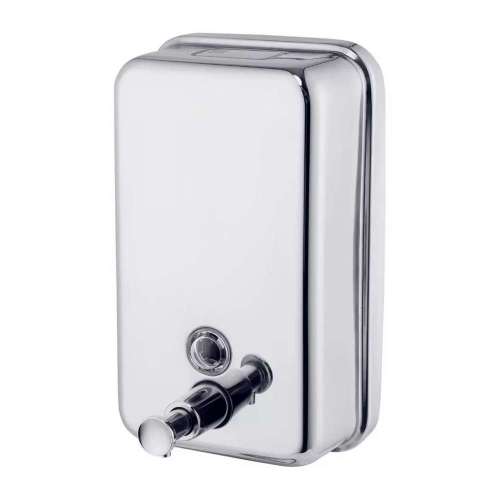 square design brass hand liquid soap dispenser