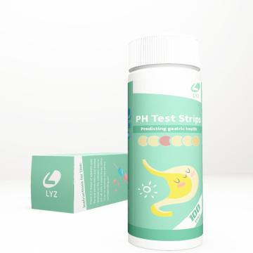 Factory gastric acid ph test strips kits