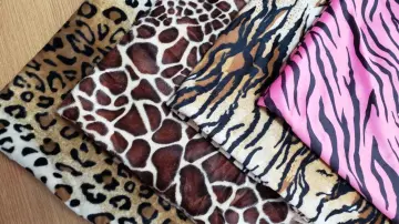 Printed Warp Knitting Velvet Fabric for Sofa Cover