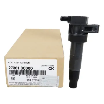 High Performance Ignition Coil for Kia Sorento, Hyundai Santa Fe, Veracruz, and Rohens Coupe: OEM Part Numbers 27301-3C000, 27301-3C000