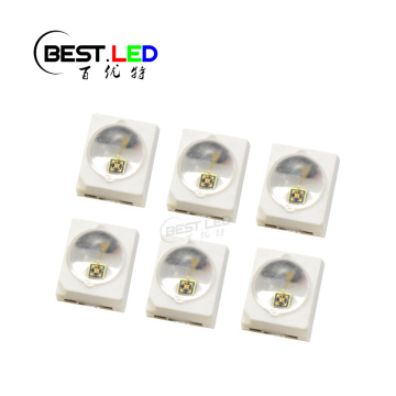 Far Red LED 730nm 2835 Dome Lens 60 องศา