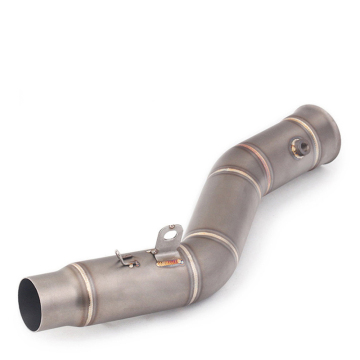 Motorcycle Exhaust System: Slip-on Stainless Steel Muffler for R1 2009-2014 with Middle Link Pipe Connection